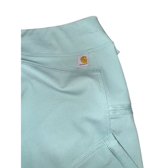 Carhartt Womens Forge Fitted Lightweight Utility Legging S Mint Green - Picture 12 of 12